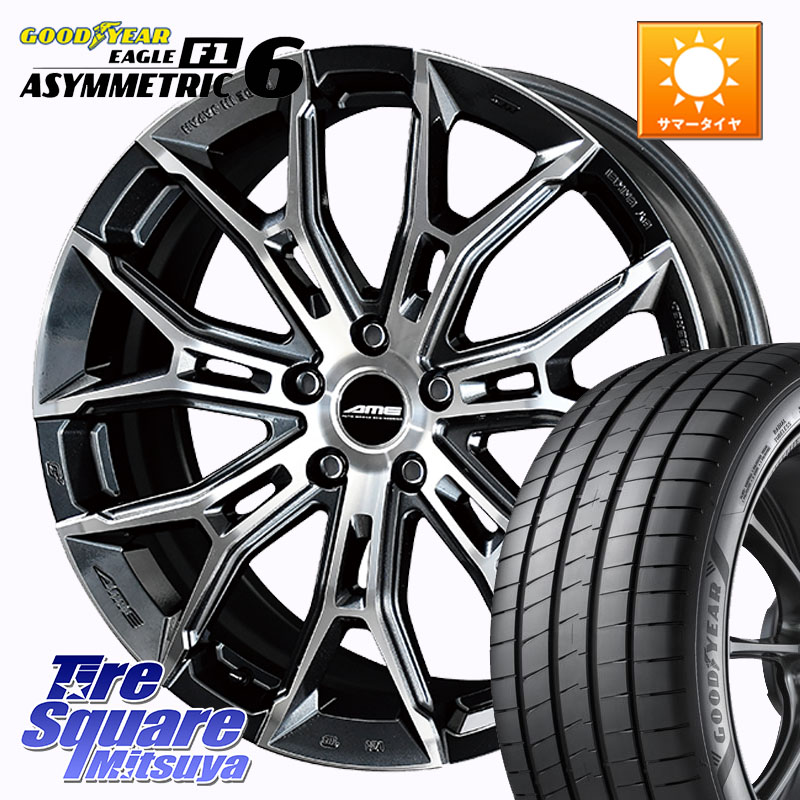 KYOHO GALERNA FINURA ホイール 在庫● ●●在庫分1台のみ●● 18インチ 18 X 7.5J +38 5穴 114.3 グッドイヤー EAGLE F1 ASYMMETRIC 6 サマータイヤ 235/50R18 30系アルファード 30系ヴェルファイア 20系アルファード