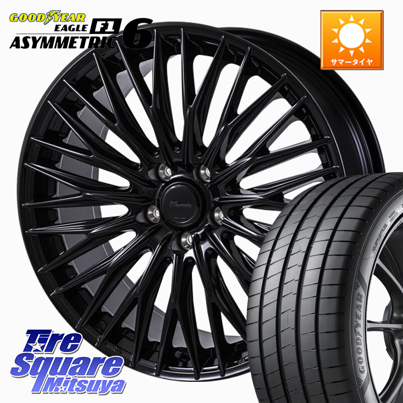 グッドイヤー EAGLE F1 ASYMMETRIC 6 サマータイヤ 225/45R19MONZA Warwic CLYVER クライヴァー ホイール 19インチ 19X8.0J 42 5穴 114.3 カローラクロス エクストレイル X-TRAIL 日産 スカイラインセダン 日産|タイヤスクエアミツヤ