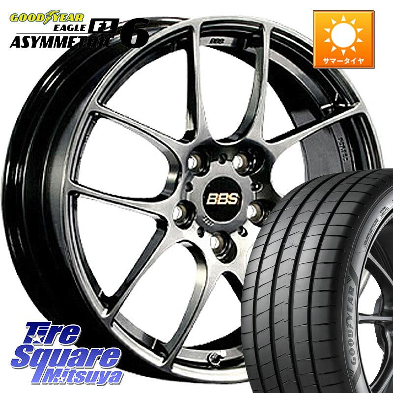 グッドイヤー EAGLE F1 ASYMMETRIC 6 サマータイヤ 205/45R17BBS RF 鍛造1ピース DB ホイール 17インチ 17X7.0J 48 4穴 100 ロードスターRF キューブ CUBE 日産 ヴィッツ アクア フリード フリードハイブリッド フィット FIT｜タイヤスクエアミツヤ