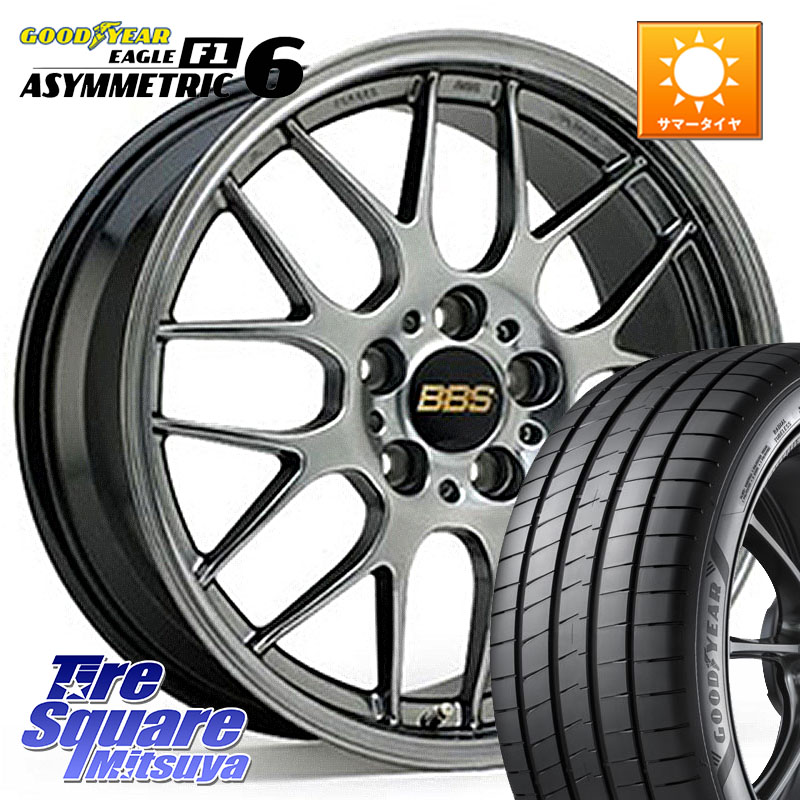 グッドイヤー EAGLE F1 ASYMMETRIC 6 サマータイヤ 245/35R19BBS RG-R 鍛造1ピース ホイール 19インチ 19X9.0J 48 5穴 114.3 インプレッサ WRX|タイヤスクエアミツヤ