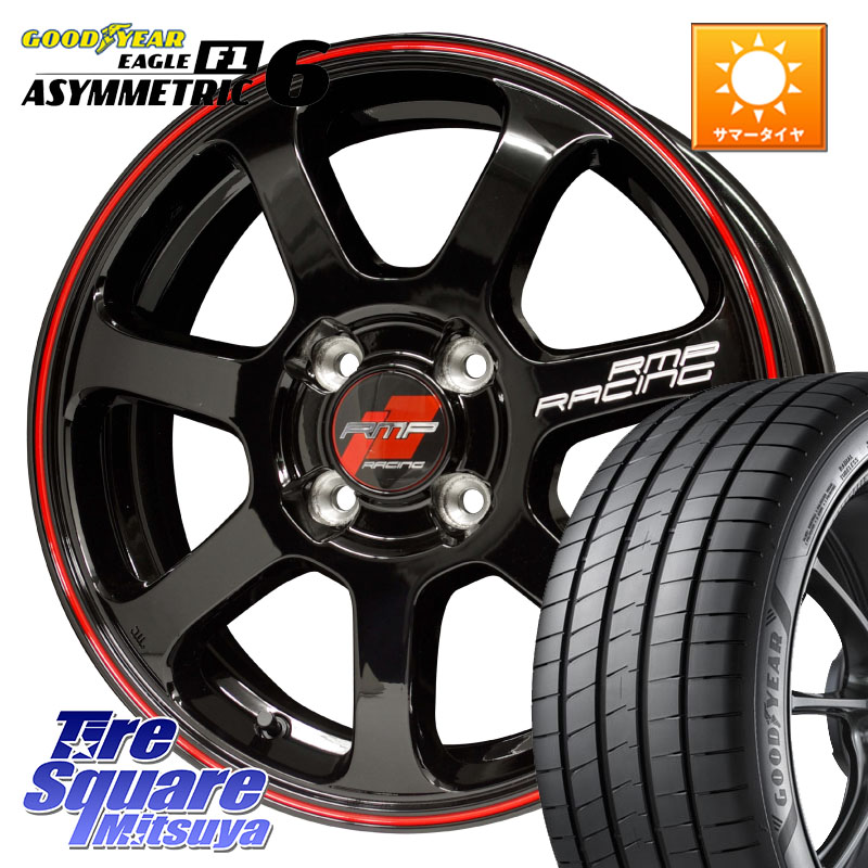 グッドイヤー EAGLE F1 ASYMMETRIC 6 サマータイヤ 205/45R17MANARAY MID RMP RACING R07 R-07 アルミホイール 17X7.0J 45 4穴 100 アクア アクアクロスオーバー ロードスターRF キューブ CUBE 日産 ヴィッツ ラクティス MAZDA2 マツダ2(デミオ) ヤリス カスタム前提|タイヤスクエアミツヤ