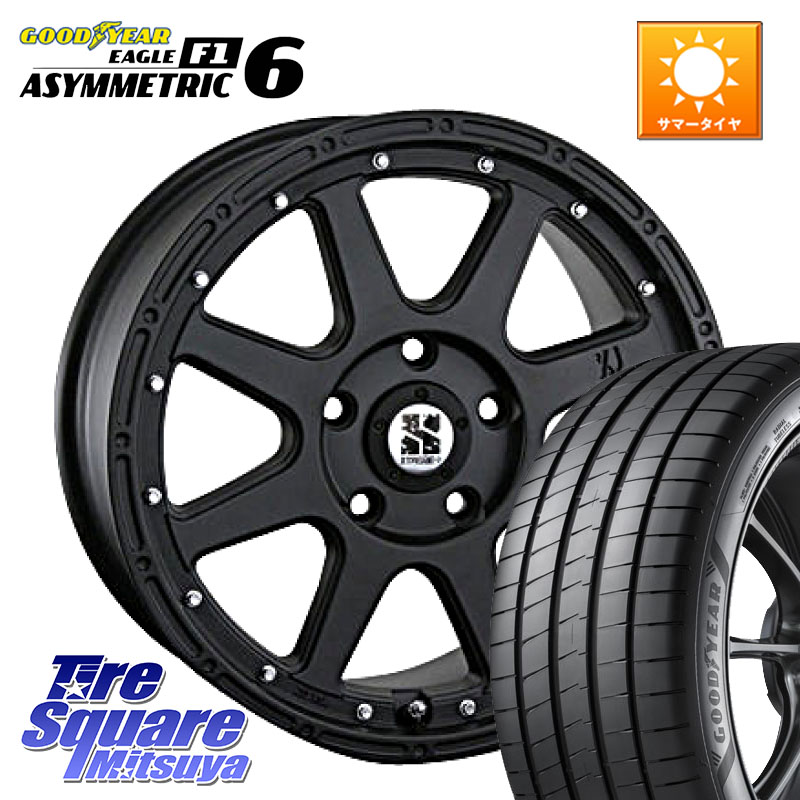 グッドイヤー EAGLE F1 ASYMMETRIC 6 サマータイヤ 225/50R17MLJ XTREME-J エクストリームJ ホイール 17インチ 17X7.5J 38 5穴 114.3 RX-8 MAZDA｜タイヤスクエアミツヤ
