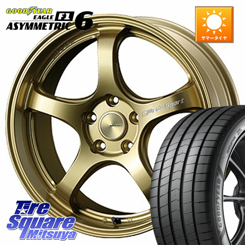 WEDS 72823 RN-05M ウェッズ スポーツ ホイール 18インチ 18 X 7.5J +45 5穴 114.3 グッドイヤー EAGLE F1 ASYMMETRIC 6 サマータイヤ 235/45R18 CY2アコード