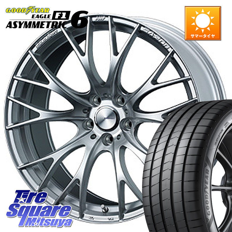 グッドイヤー EAGLE F1 ASYMMETRIC 6 サマータイヤ 245/45R19WEDS WedsSport SA-20R SA20R ウェッズ スポーツ ホイール 19インチ 19X8.5J 38 5穴 114.3 30系アルファード/ヴェルファイア 20系アルファード アルファードハイブリッド ヴェルファイアハイブリッド ヴェル｜タイヤスクエアミツヤ