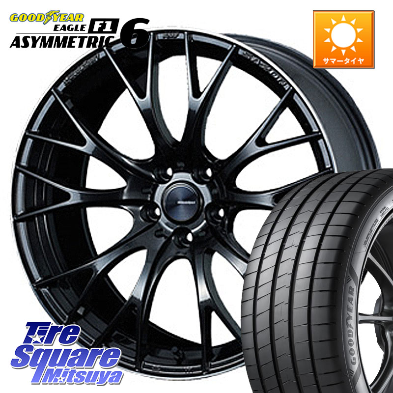 WEDS 72783 SA-20R SA20R ウェッズ スポーツ ホイール 19インチ 19 X 8.5J +38 5穴 114.3 グッドイヤー EAGLE F1 ASYMMETRIC 6 サマータイヤ 235/40R19