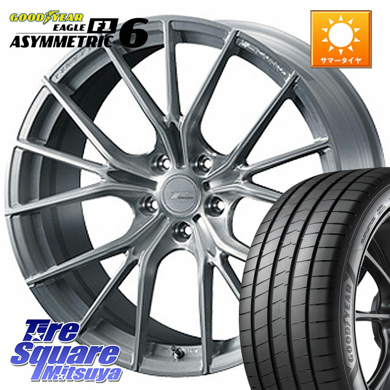 WEDS F ZERO FZ-1 FZ1 鍛造 FORGED ホイール18インチ エフゼロ 18 X 7.5J +38 5穴 114.3 グッドイヤー EAGLE F1 ASYMMETRIC 6 サマータイヤ 235/45R18 CY2アコード 70系カムリ