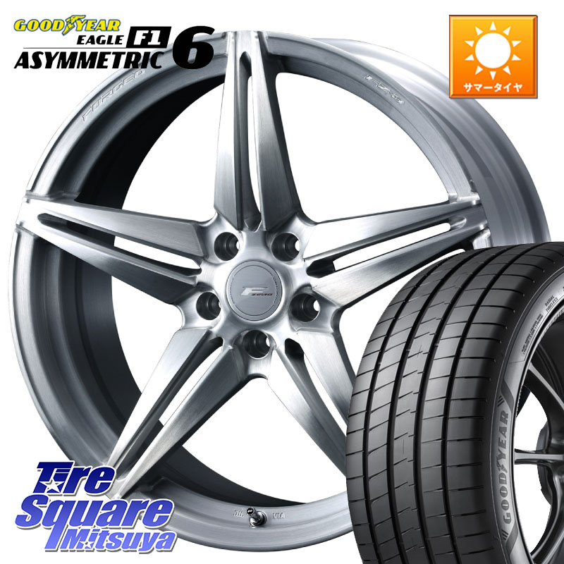 WEDS F ZERO FZ-3 FZ3 鍛造 FORGED ホイール18インチ エフゼロ 18 X 7.5J +48 5穴 114.3 グッドイヤー EAGLE F1 ASYMMETRIC 6 サマータイヤ 235/45R18 CY2アコード