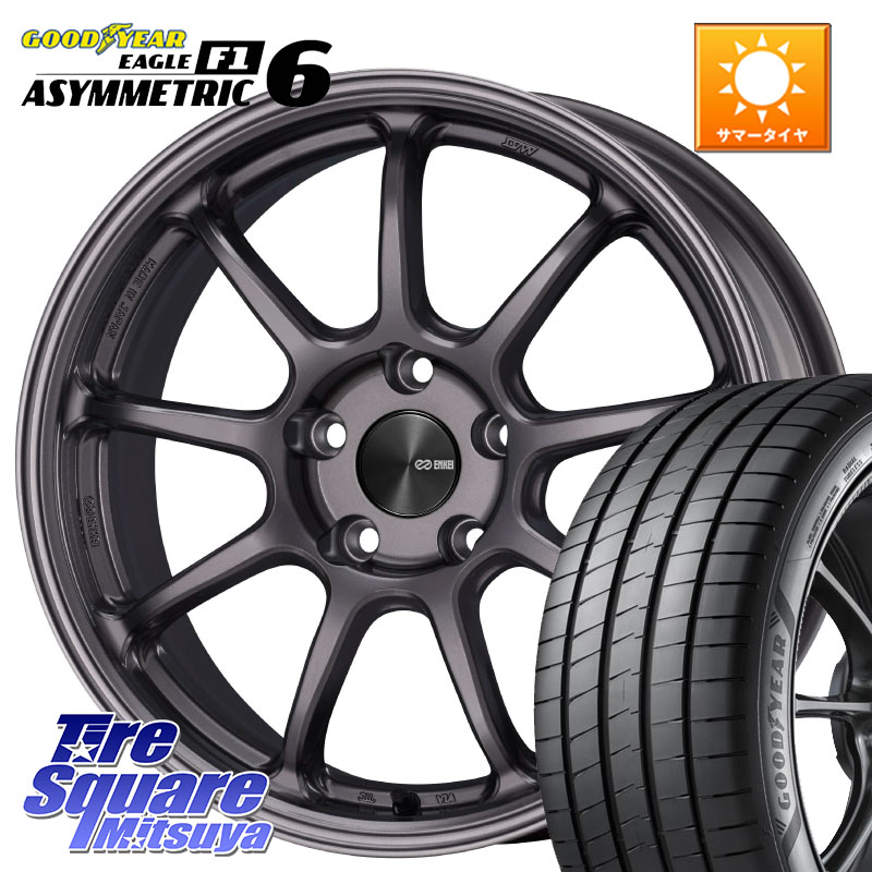 グッドイヤー EAGLE F1 ASYMMETRIC 6 サマータイヤ 205/50R17ENKEI PerformanceLine PF09 ホイール 17インチ 17X7.0J 45 5穴 100 カローラスポーツ 50系プリウス ウィッシュ WISH インプレッサ｜タイヤスクエアミツヤ 111,650円