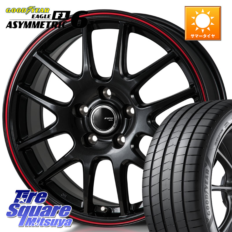 MONZA JP STYLE Jefa ジェファ 18インチ 18 X 7.5J +38 5穴 114.3 グッドイヤー EAGLE F1 ASYMMETRIC 6 サマータイヤ 245/45R18