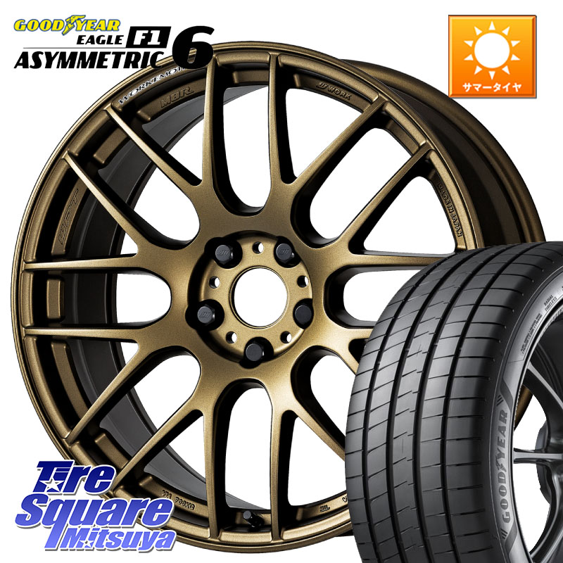 グッドイヤー EAGLE F1 ASYMMETRIC 6 サマータイヤ 235/50R18WORK ワーク EMOTION エモーション M8R 18インチ 18X7.5J 47 5穴 114.3 エスティマ｜タイヤスクエアミツヤ