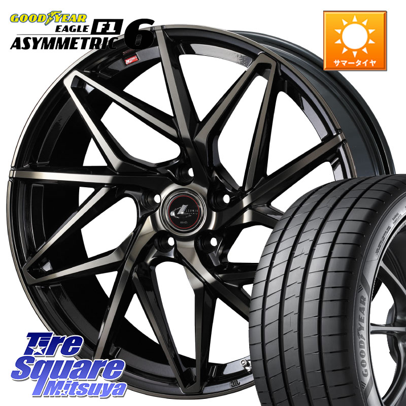 グッドイヤー EAGLE F1 ASYMMETRIC 6 サマータイヤ 245/35R19WEDS 40623 レオニス LEONIS IT PBMCTI 19インチ 19X8.0J 35 5穴 114.3 クラウンマジェスタ|タイヤスクエアミツヤ