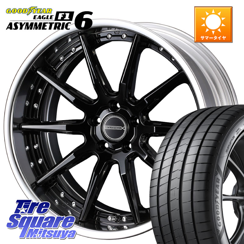 グッドイヤー EAGLE F1 ASYMMETRIC 6 サマータイヤ 235/50R18WEDS MAVERICK 1410S S-LoDisk 18インチ 2ピース 18X8.0J 32 5穴 114.3 クルーガーハイブリッド クルーガー V・L｜タイヤスクエアミツヤ