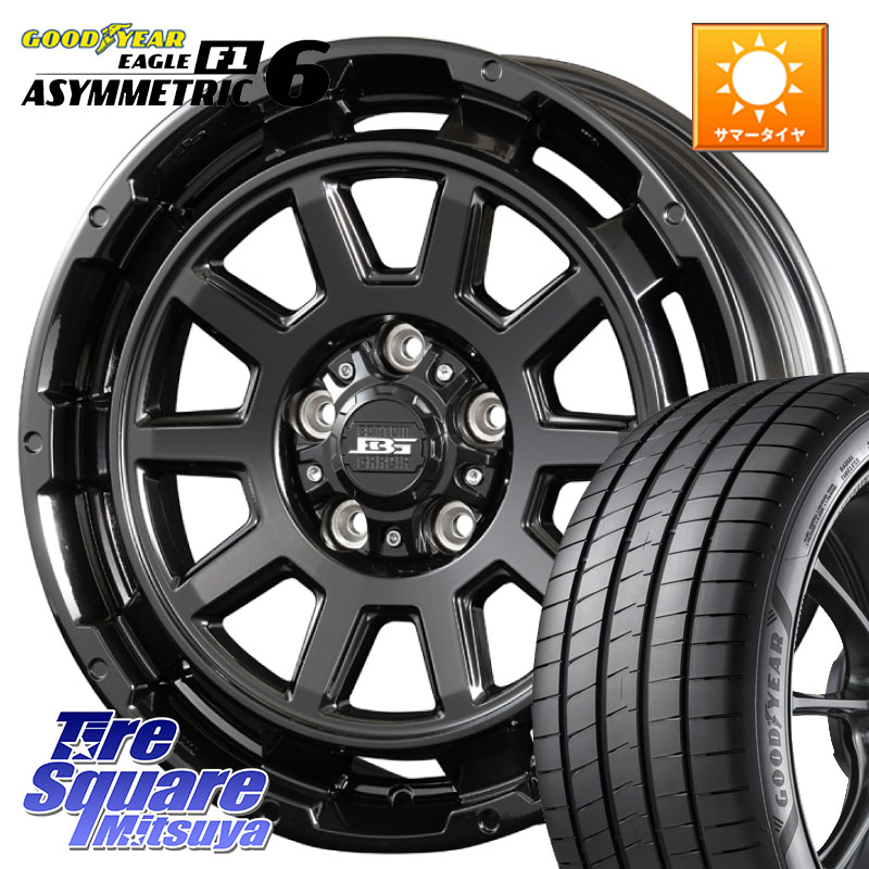 グッドイヤー EAGLE F1 ASYMMETRIC 6 サマータイヤ 225/50R17KOSEI ボトムガルシア ディグレ ホイール 17X7.0J 40 5穴 114.3 WRX-S4(VBH) マークXジオ エアトレック RX-8 MAZDA|タイヤスクエアミツヤ