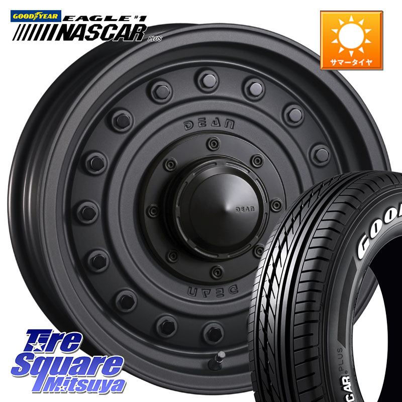 グッドイヤー EAGLE #1 NASCAR PLUS ナスカー プラス ホワイトレター サマータイヤ 109/107 215/65R16 109*107CRIMSON ディーン コロラド 16インチ 16X5.5J 20 5穴 139.7 ジムニー専用(要オーバーフェンダー等) AZオフロード カスタムサイズ|タイヤスクエアミツヤ