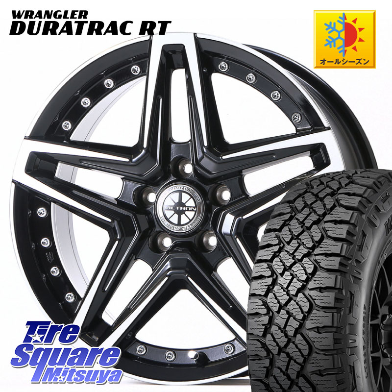 グッドイヤー WRANGLER DURATRAC RT サマータイヤ 245/75R17JAOS JAOS ASTELLA CM-03 ジャオス アステラス CM03 17インチ 17X7.5J 44 5穴 127 クライスラー ジープ ラングラー JK系 クライスラー ジープ ラングラー JL系|タイヤスクエアミツヤ