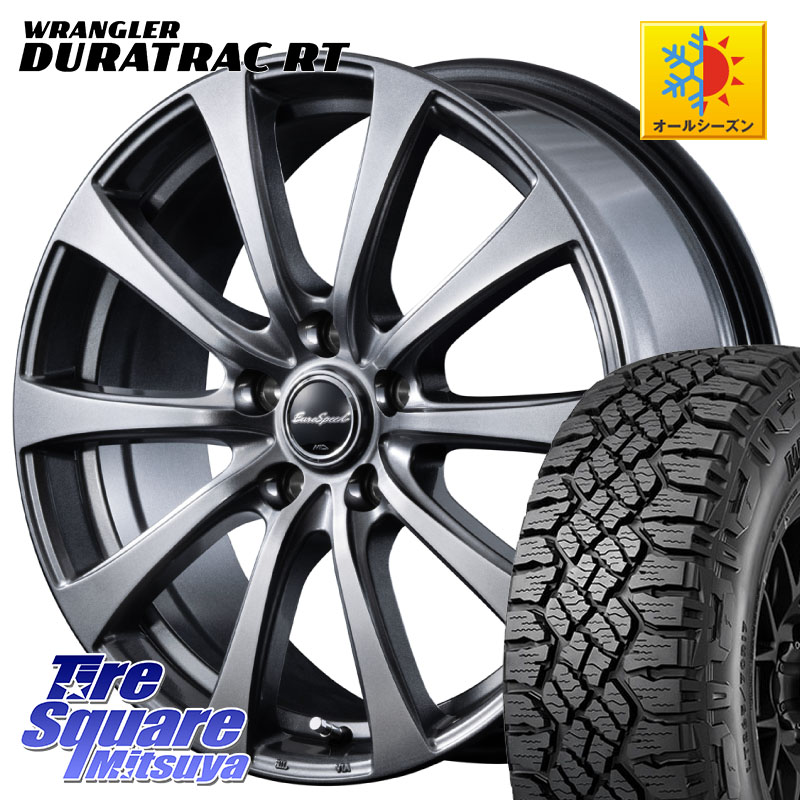 MANARAY MID EuroSpeed G10 在庫● ホイール 17インチ 17 X 7.0J +38 5穴 114.3 グッドイヤー WRANGLER DURATRAC RT サマータイヤ 245/65R17 97,708円