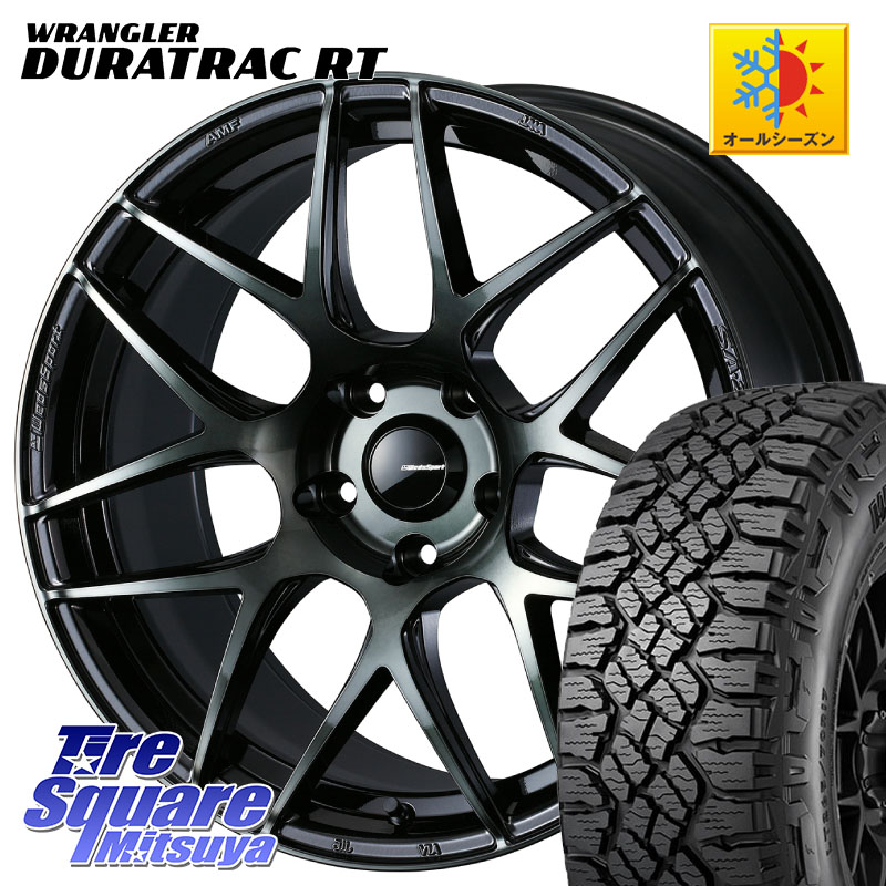 WEDS 74166 SA-27R ウェッズ スポーツ WBC ホイール 17インチ 17 X 7.0J +40 5穴 114.3 グッドイヤー WRANGLER DURATRAC RT サマータイヤ 245/65R17