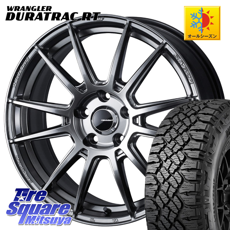 WEDS WedsSport SA-62R ホイール 17インチ 17 X 7.0J +40 5穴 114.3 グッドイヤー WRANGLER DURATRAC RT サマータイヤ 245/65R17
