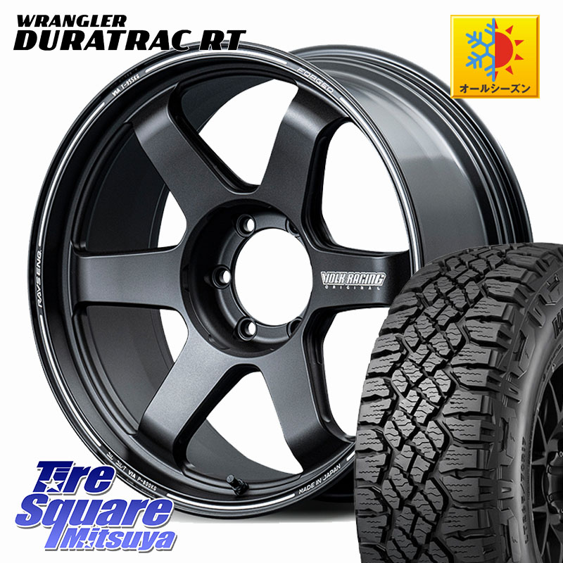 グッドイヤー WRANGLER DURATRAC RT サマータイヤ 265/50R20RAYS 【欠品次回3~4月】 TE37 ultraX VOLK RACING 鍛造 ホイール 20インチ 20X9.5J 0 6穴 139.7 トライトン ランドクルーザー プラド カスタムサイズ|タイヤスクエアミツヤ