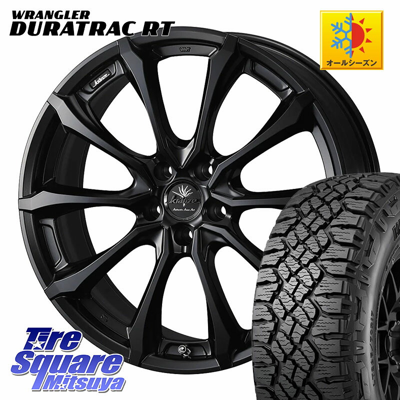 WEDS Kranze Versam 030EVO ホイール 20インチ クレンツェ ヴェルサム 20 X 8.5J +45 5穴 114.3 グッドイヤー WRANGLER DURATRAC RT サマータイヤ 265/50R20 205,715円