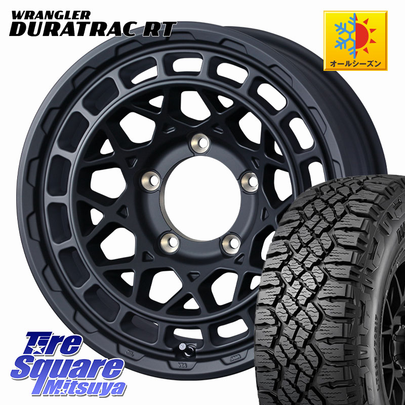 グッドイヤー WRANGLER DURATRAC RT サマータイヤ 225/75R16WEDS MUDVANCE X TYPE M ※インセット-5 ホイール 16インチ マッドヴァンス タイプM 16X6.0J 0 5穴 139.7 ジムニー専用(要リフトアップ/オーバーフェンダー等) ジムニ−シエラ/ノマド(カスタム)|タイヤスクエアミツヤ