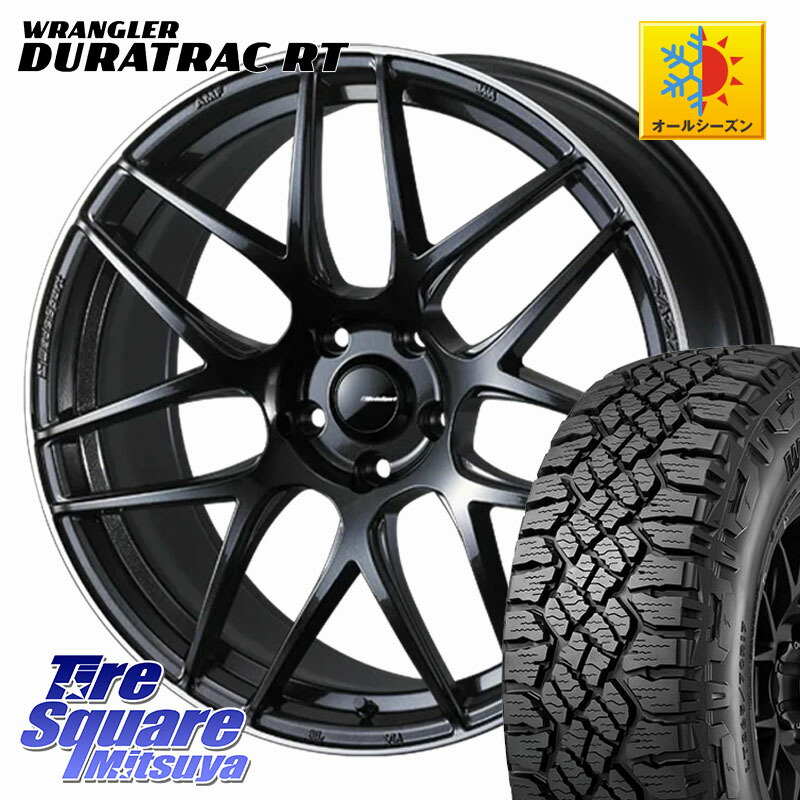グッドイヤー WRANGLER DURATRAC RT サマータイヤ 265/50R20WEDS WedsSport SA-27R SA27R ウェッズ スポーツ ホイール 20インチ 20X8.5J 45 5穴 114.3 FX45 FX35｜タイヤスクエアミツヤ 178,790円