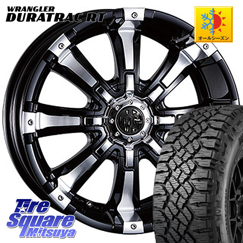 CRIMSON クリムソン BEAST ビースト ホイール 17インチ 17 X 7.0J +35 5穴 114.3 グッドイヤー WRANGLER DURATRAC RT サマータイヤ 245/65R17