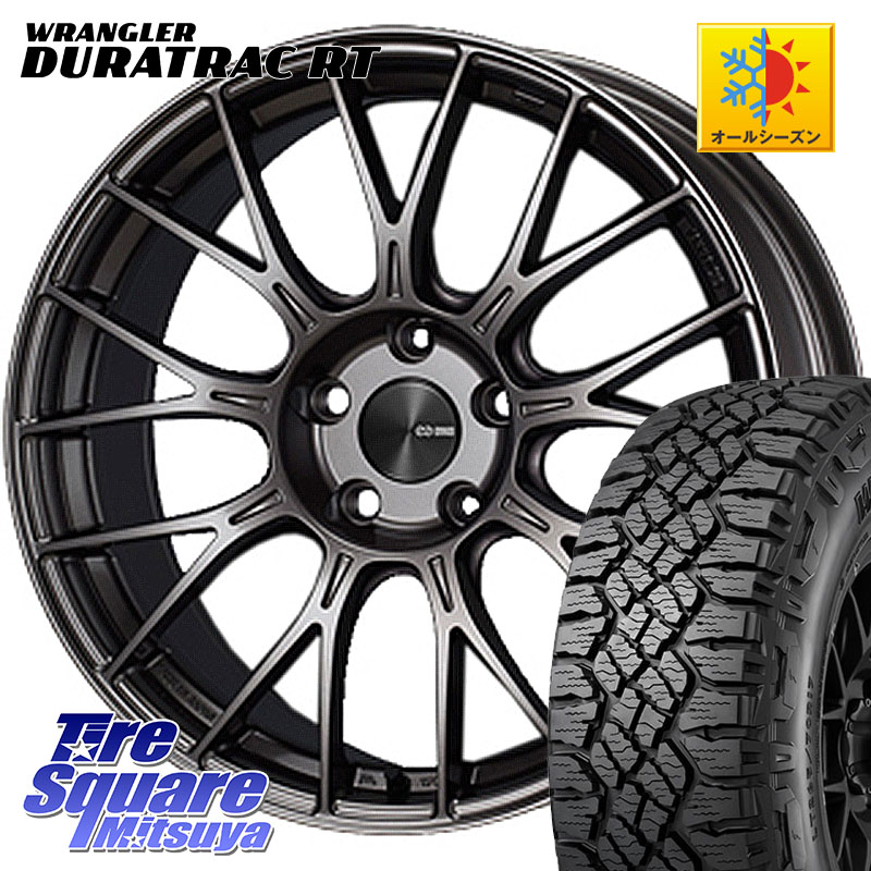 ENKEI エンケイ PerformanceLine PFM1 17インチ 17 X 8.0J +35 5穴 114.3 グッドイヤー WRANGLER DURATRAC RT サマータイヤ 245/65R17