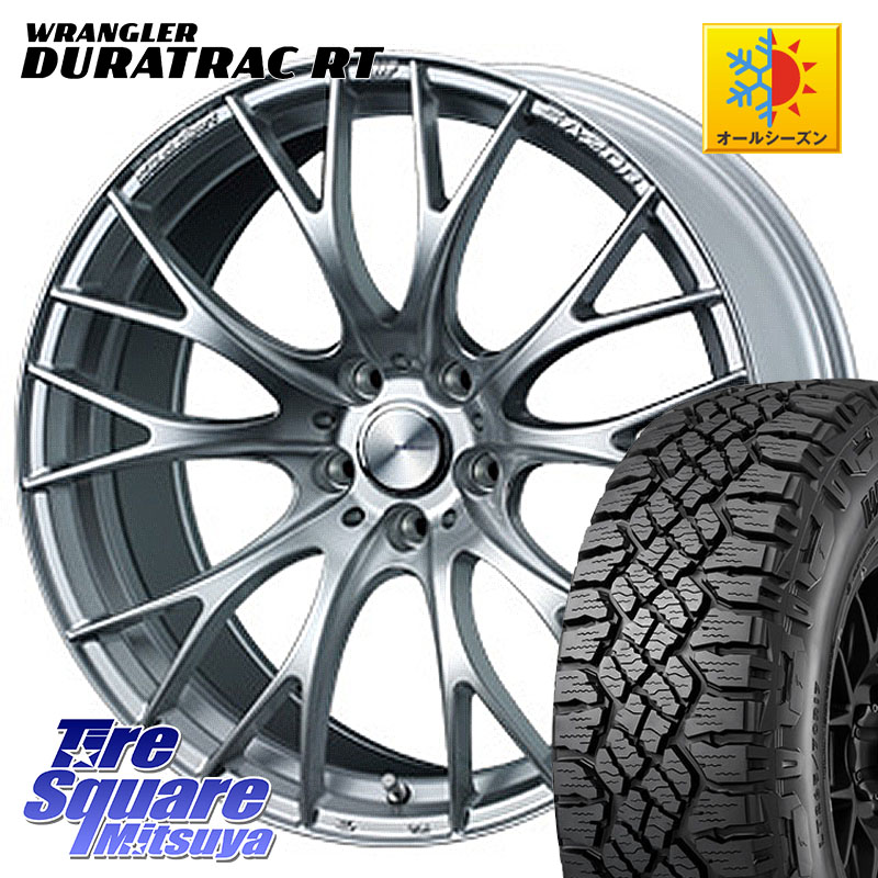 WEDS 72792 SA-20R SA20R ウェッズ スポーツ ホイール 20インチ 20 X 8.5J +45 5穴 114.3 グッドイヤー WRANGLER DURATRAC RT サマータイヤ 265/50R20