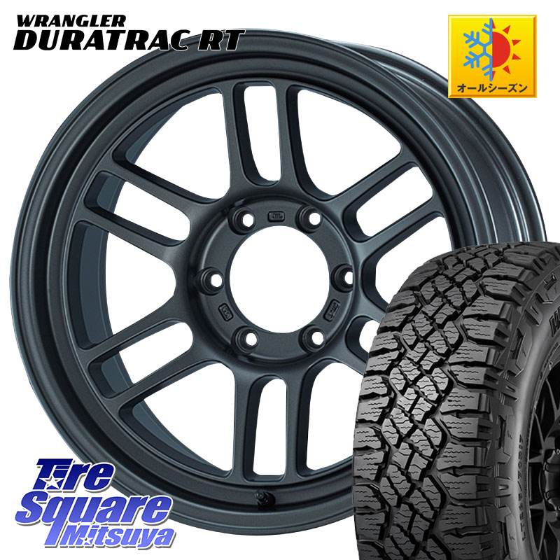 グッドイヤー WRANGLER DURATRAC RT サマータイヤ 265/65R17ENKEI エンケイ ALLROAD RPT1 ホイール17インチ 17X8.5J 20 6穴 139.7 GUN226ハイラックス 150系プラド トライトンGSR ハイラックス HILUX|タイヤスクエアミツヤ