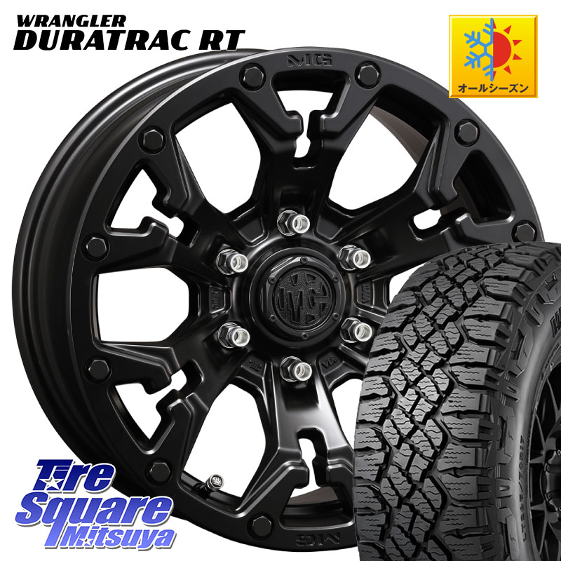 CRIMSON クリムソン GOLEM ゴーレム 17インチ 17 X 8.0J +20 6穴 139.7 グッドイヤー WRANGLER DURATRAC RT サマータイヤ 265/65R17 GUN125ハイラックスHILUX 150系ランドクルーザープラド トライトンGSR