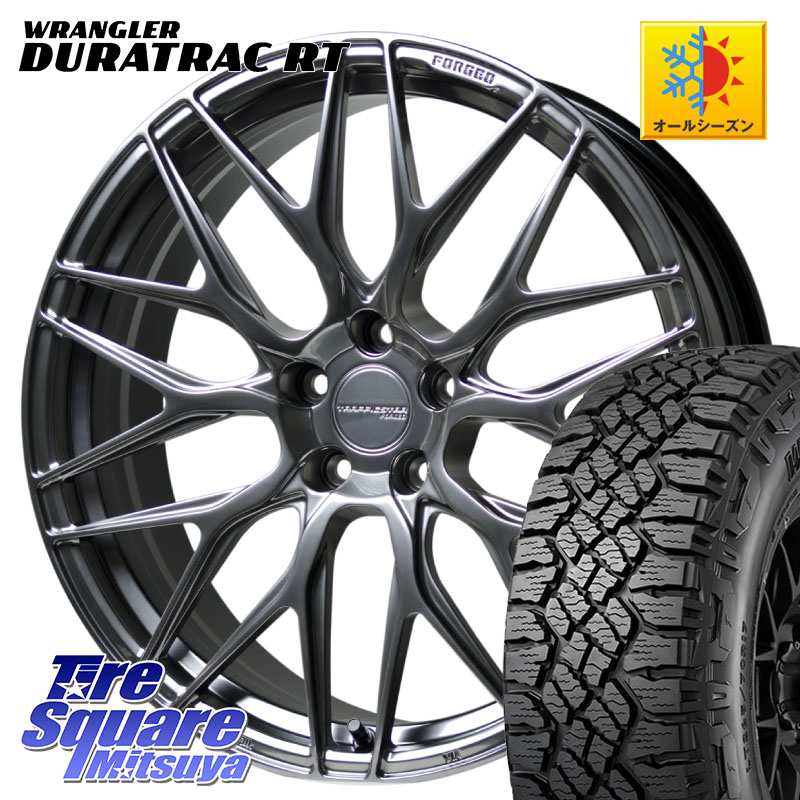 グッドイヤー WRANGLER DURATRAC RT サマータイヤ 265/50R20HotStuff TSF-01 HS トラフィックスターフォージド 20インチ 20X8.5J 43 5穴 114.3 FX45 FX35｜タイヤスクエアミツヤ