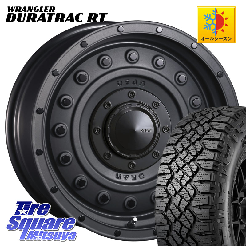 CRIMSON ディーン コロラド 17インチ 17 X 8.0J +20 6穴 139.7 グッドイヤー WRANGLER DURATRAC RT サマータイヤ 265/70R17