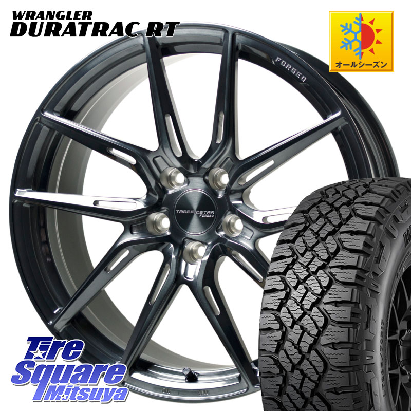 グッドイヤー WRANGLER DURATRAC RT サマータイヤ 265/50R20HotStuff TSF-02 BRSC トラフィックスターフォージド 20インチ 20X8.5J 43 5穴 114.3 FX45 FX35|タイヤスクエアミツヤ