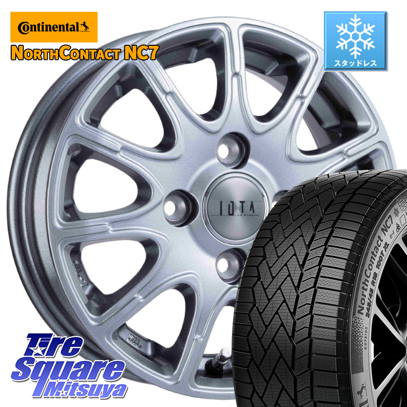 コンチネンタル NorthContact NC7 スタッドレス ミツヤ 正規品 185/60R15阿部商会 TIRADO IOTA イオタ ホイール 15インチ 15X5.5J 43 4穴 100 160系カローラフィールダー ヤリス GR/GS系フィット 130系ヴィッツ ヴィッツ カローラフィールダーハイブリッド アクア シエ|タイヤスクエアミツヤ