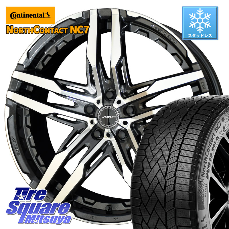 コンチネンタル NorthContact NC7 スタッドレス ミツヤ 正規品 235/50R19KYOHO SHALLEN RG ホイール 19インチ 19X8.5J 48 5穴 114.3 CX-5 CX-8 BT5レガシィアウトバック｜タイヤスクエアミツヤ 167,280円