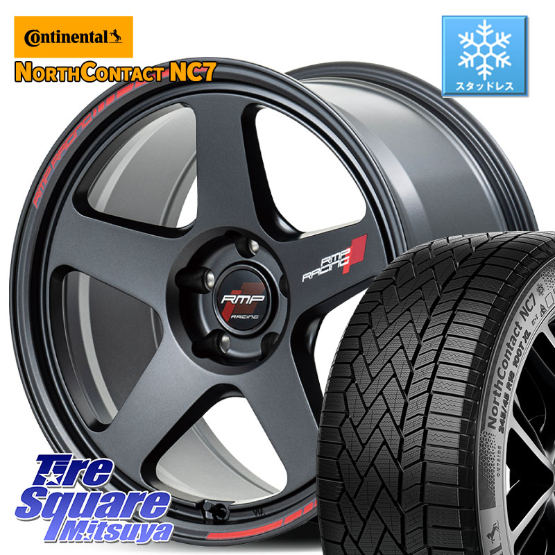 コンチネンタル NorthContact NC7 スタッドレス ミツヤ 正規品 225/55R18MANARAY MID RMP RACING TR50 ホイール 18インチ レーシング 18X8.0J 45 5穴 114.3 デリカD:5 SL系フォレスター エクストレイル X-TRAIL 日産 エクリプスクロス|タイヤスクエアミツヤ