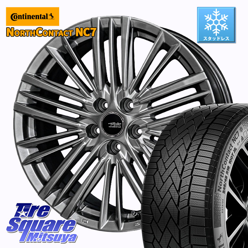 コンチネンタル NorthContact NC7 スタッドレス ミツヤ 正規品 225/65R17KYOHO 【欠品次回9月末】TAYLOR TL-1 平座仕様(レクサス・トヨタ専用) ホイール 17インチ 17X6.5J 40 5穴 120 40系アルファード/ヴェルファイア レクサスLM ヴェルファイアハイブリッド ヴェルフ|タイヤスクエアミツヤ