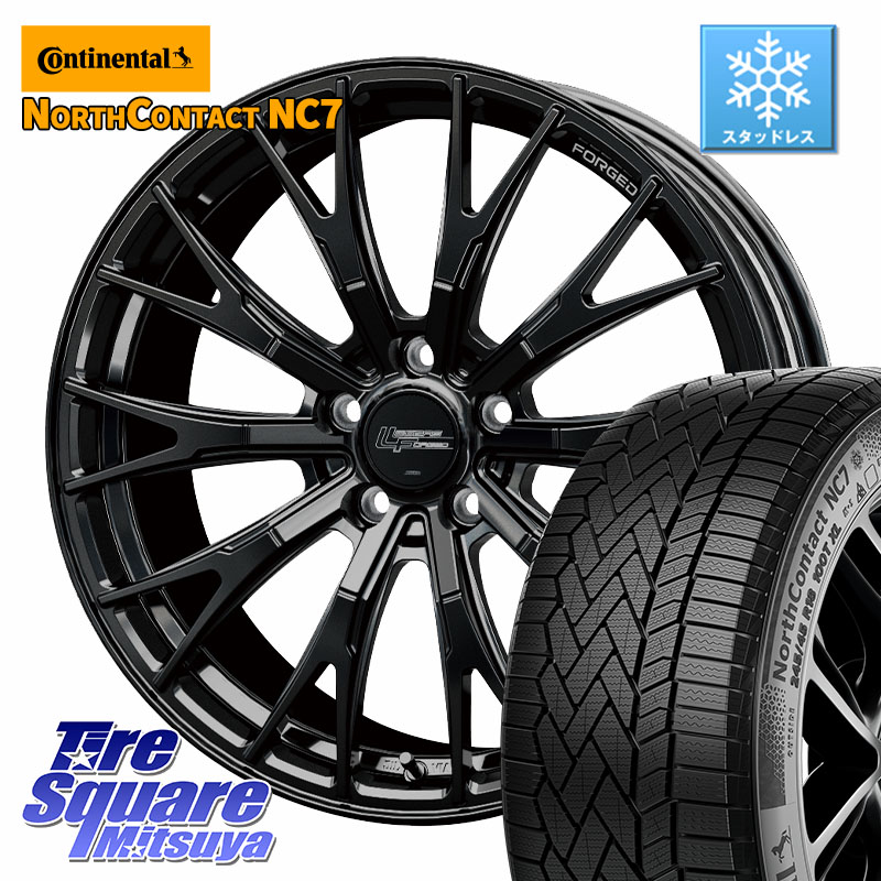 コンチネンタル NorthContact NC7 スタッドレス ミツヤ 正規品 235/55R19HotStuff Stich LEGZAS FORGED FS-02 M14球面座ボルト専用 鍛造 ホイール 19インチ 19X8.0J(M14B) 41 5穴 114.3 クラウンスポーツ クラウンエステート ソルテラ bZ4X RZ レクサス｜タイヤスクエアミツヤ