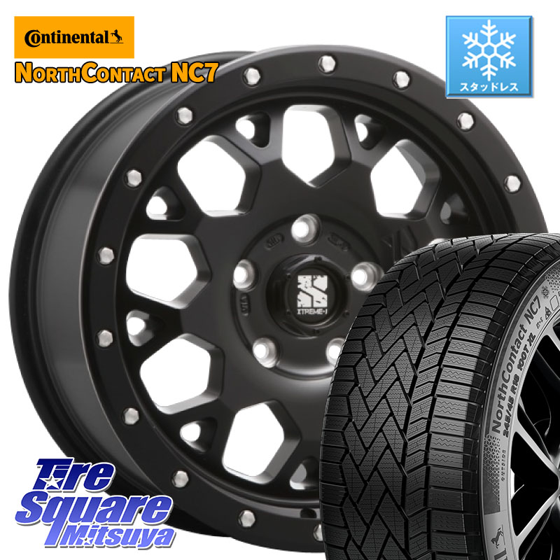 コンチネンタル NorthContact NC7 スタッドレス ミツヤ 正規品 255/45R20 MLJ XJ04 XTREME-J エクストリームJ ホイール 20インチ 20 X 8.5J(US) +35 5穴 114.3