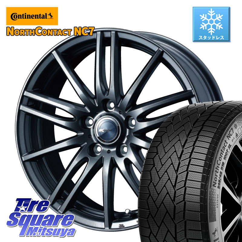 コンチネンタル NorthContact NC7 スタッドレス ミツヤ 正規品 225/55R17WEDS ウェッズ ZAMIK ザミック TITO 17インチ 17X6.5J 45 5穴 114.3 MAZDA6 10系アルファード スカイラインセダン 日産 シーマ 日産 フーガ FUGA 日産｜タイヤスクエアミツヤ 100,221円