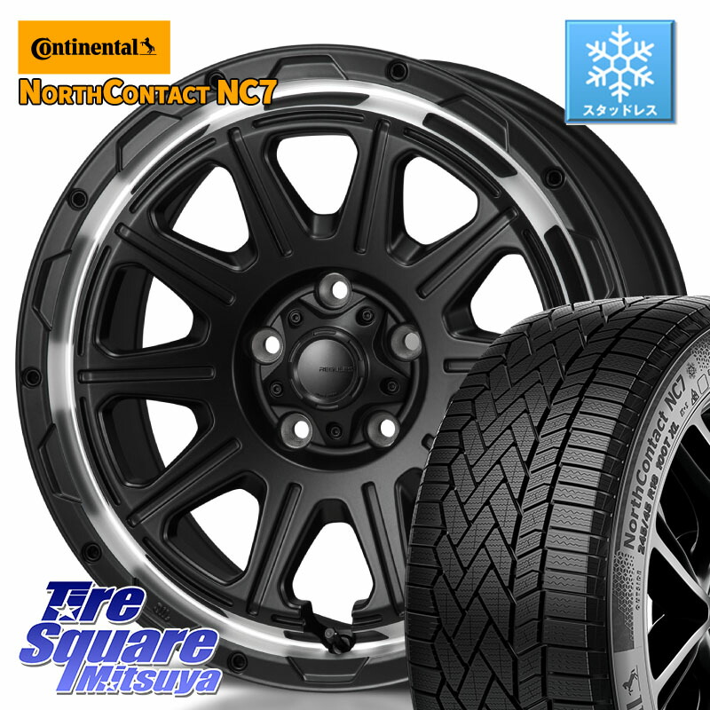 コンチネンタル NorthContact NC7 スタッドレス ミツヤ 正規品 225/45R17 MONZA HI-BLOCK REGULES 17インチ 17 X 7.5J +41 5穴 114.3 GRヤリスRSノーマルキャリパー 100,880円