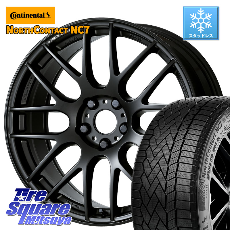 コンチネンタル NorthContact NC7 スタッドレス ミツヤ 正規品 235/60R18 WORK ワーク EMOTION エモーション M8R MBL 18インチ 18 X 8.5J +45 5穴 114.3 CX-60