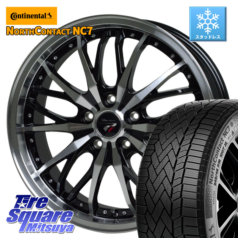 コンチネンタル NorthContact NC7 スタッドレス ミツヤ 正規品 225/65R17 HotStuff Precious プレシャス HM3 HM-3 17インチ 17 X 7.0J +50 5穴 114.3 BT5レガシィアウトバック