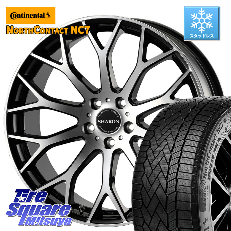 コンチネンタル NorthContact NC7 スタッドレス ミツヤ 正規品 255/45R20コスミック ヴェネルディ SHARON シャロン 20X8.5J 38 5穴 114.3 アウトランダーPHEV Escape｜タイヤスクエアミツヤ
