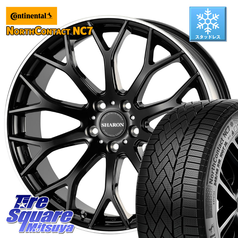 コンチネンタル NorthContact NC7 スタッドレス ミツヤ 正規品 255/45R20コスミック ヴェネルディ SHARON シャロン 20X8.5J 38 5穴 114.3 アウトランダーPHEV Escape|タイヤスクエアミツヤ