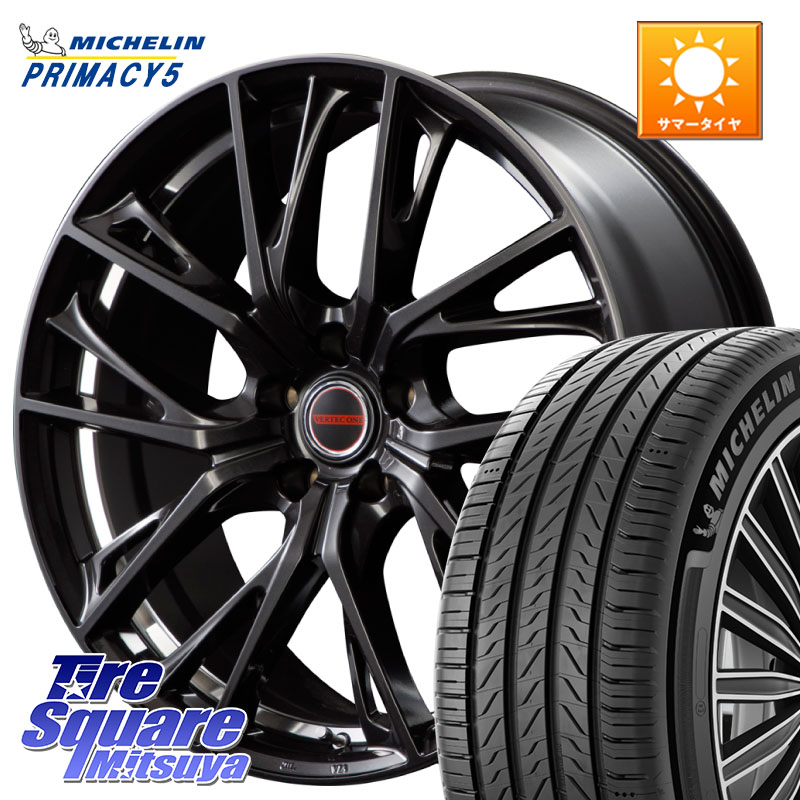 MANARAY MID VERTEC ONE GLAIVE 19インチ 19 X 8.0J +42 5穴 114.3 ミシュラン PRIMACY5 プライマシー5 102W XL 正規 245/45R19 T32エクストレイル デリカD:5 SL系フォレスター