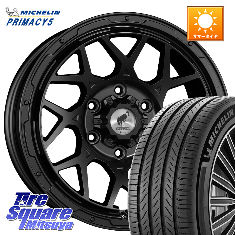 SUPER STAR LODIO DRIVE ロディオドライブ 8M MONO モノ 17インチ 17 X 8.0J +20 6穴 139.7 ミシュラン PRIMACY5 プライマシー5 112H 正規 265/65R17 GUN125ハイラックスHILUX 150系ランドクルーザープラド トライトンGSR