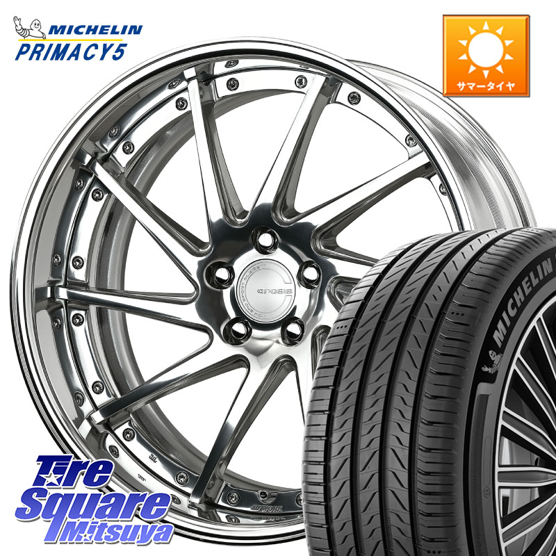 ミシュラン PRIMACY5 プライマシー5 96W XL 正規 235/40R19WORK GNOSIS CVS O Disk 19インチ 2ピース 19X7.5J 35 5穴 114.3 CY2アコード ES レクサス アコード｜タイヤスクエアミツヤ 242,978円