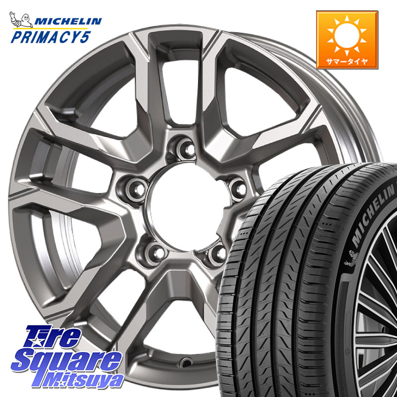 ミシュラン PRIMACY5 プライマシー5 102V XL 正規 215/65R16KOSEI BBS600S ベアロック バイソン ホイール 16インチ 16X5.5J 22 5穴 139.7 ジムニー専用(要オーバーフェンダー等) AZオフロード カスタムサイズ|タイヤスクエアミツヤ
